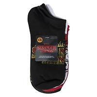 stranger things™ ladies no-show socks 5-pack