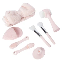 vivaspa complete facial cleansing care 8-piece set