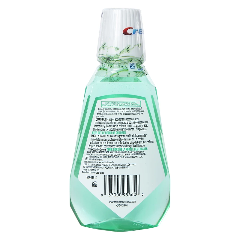 crest scope® original mint mouthwash 8.4 fl.oz