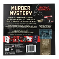host your own murder mystery - murder at the mansion