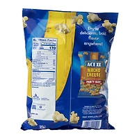 act ii® butter lovers™ party size popcorn 8.5oz
