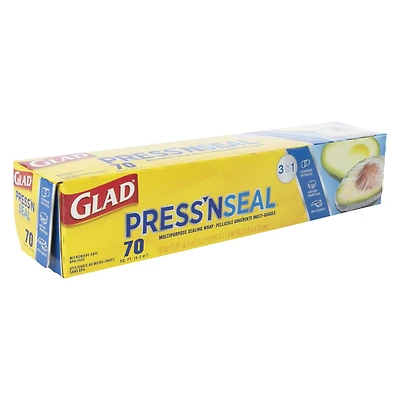 Glad® Press'N Seal™ Plastic Sealing Wrap 70 Sq.ft