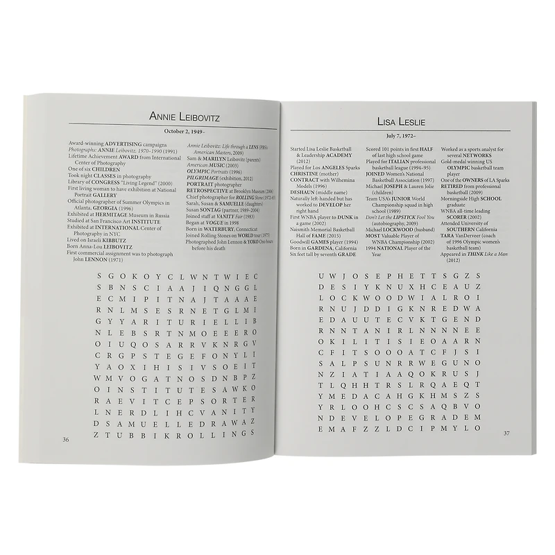 remarkable women word search puzzles