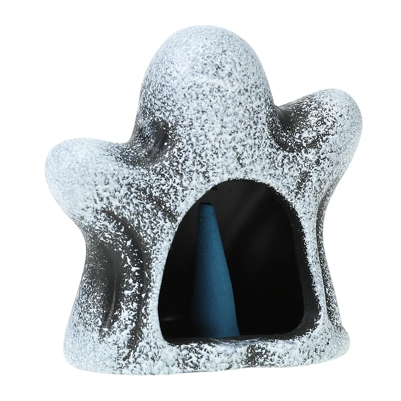 ceramic ghost cone incense burner 11-piece kit