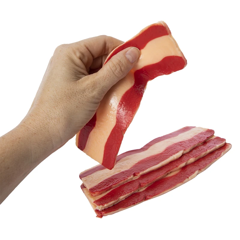 stretchy bacon fidget toys 4-count