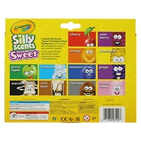 crayola® silly scents® washable markers 12-count