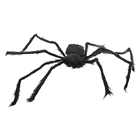 jumbo halloween spider decoration