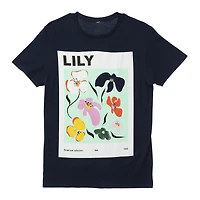 lily modern art graphic tee