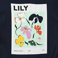 lily modern art graphic tee