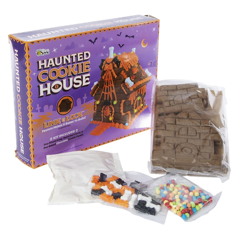 bee® haunted cookie house kit