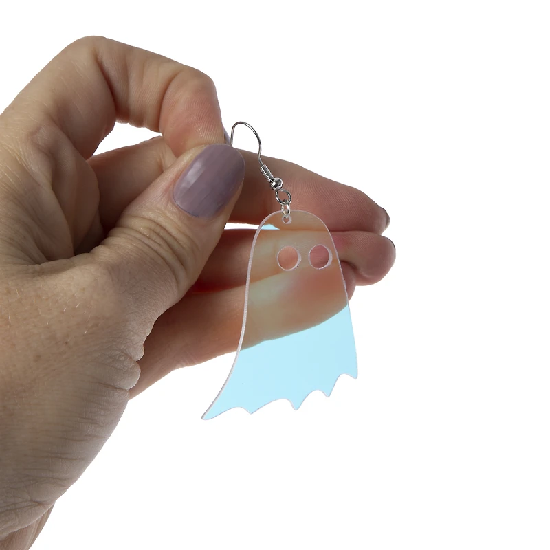 dangle halloween ghost earrings