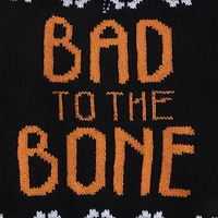 'boo' halloween pet sweater