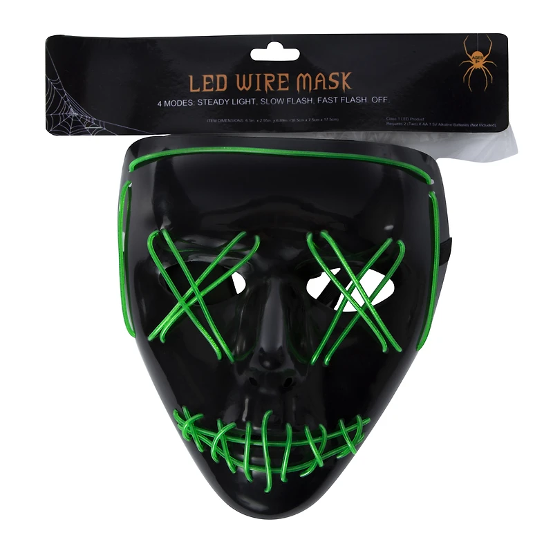 Halloween LED Wire Mask
