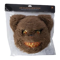 halloween LED haunted bear mask