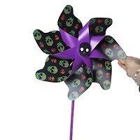 fall & halloween pinwheel decoration 16.5in x 40in