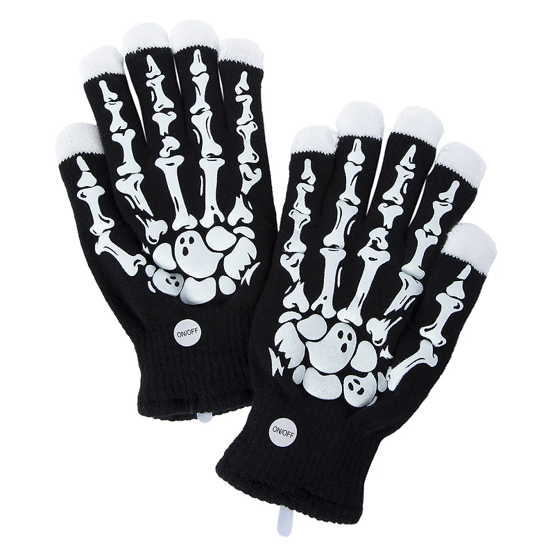 LED Skeleton Gloves