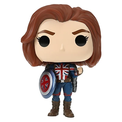Funko Pop! Doctor Strange In The Multiverse of Madness Captain Carter bobble-head