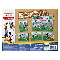 wood puzzles 5-count