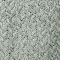 handwoven herringbone throw blanket 40in x 50in