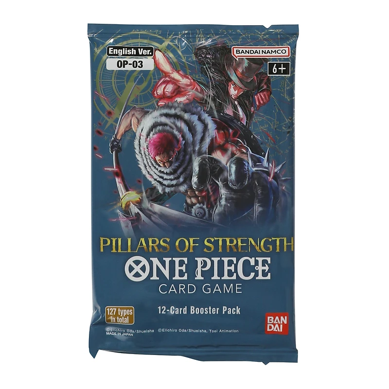 one piece pillars of strength card game booster pack 12-count