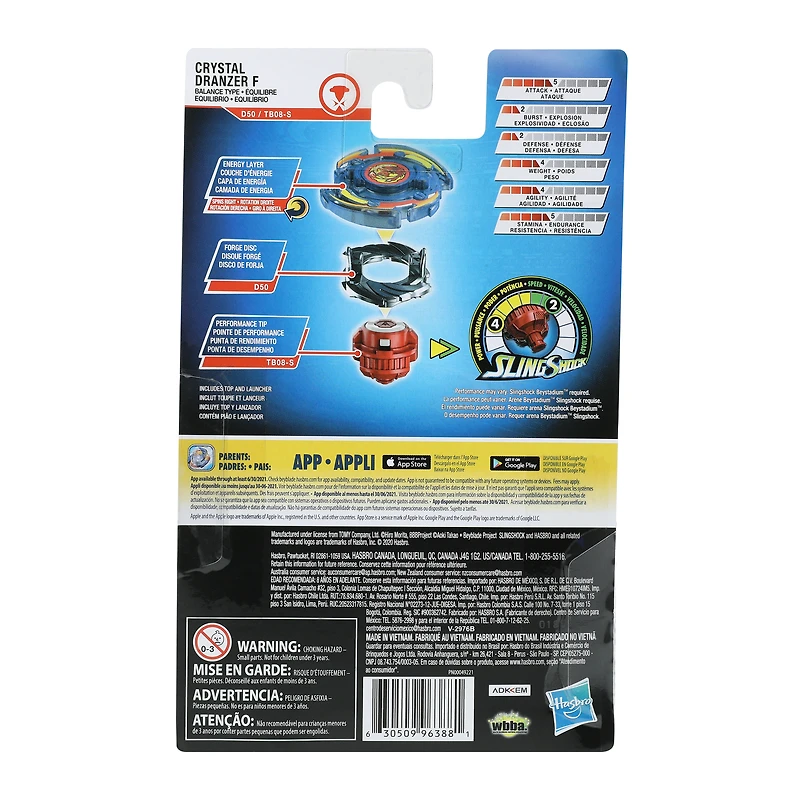 beyblade burst™ rise slingshock starter pack