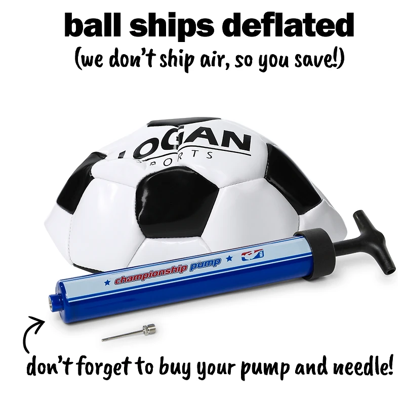 5 logan sports® soccer ball