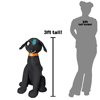 3ft inflatable pumpkins halloween decoration