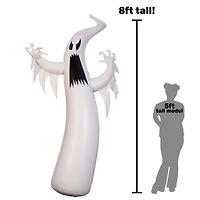 8ft inflatable ghost decoration