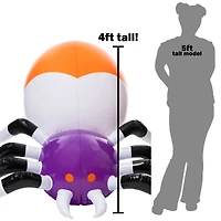 5ft inflatable spider decoration