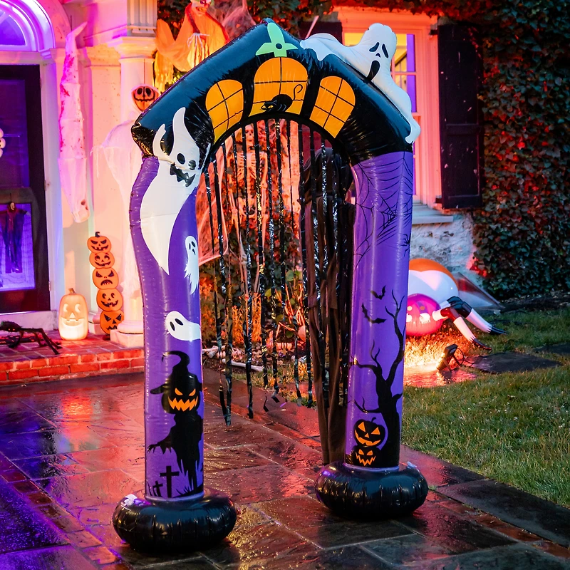 inflatable halloween arch 6ft