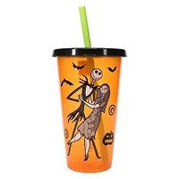zak!® Disney Tim Burton's The Nightmare Before Christmas cup with lid 25oz