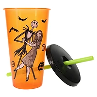zak!® Disney Tim Burton's The Nightmare Before Christmas cup with lid 25oz