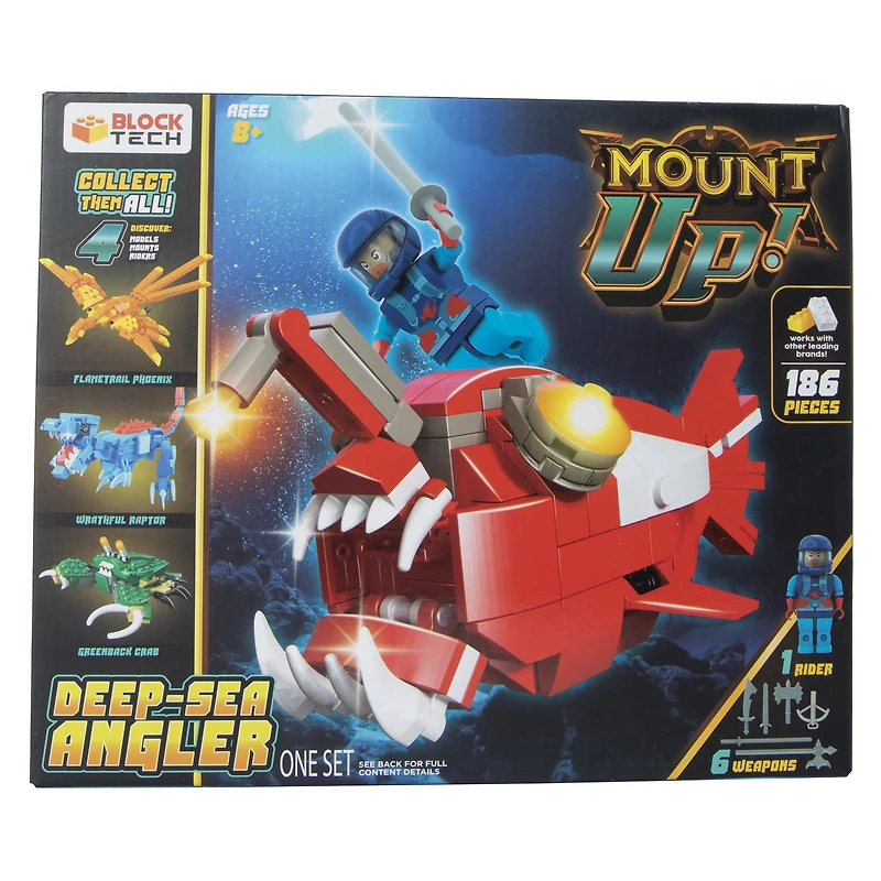Block Tech® Mount Up! Build Kit With Minifigure