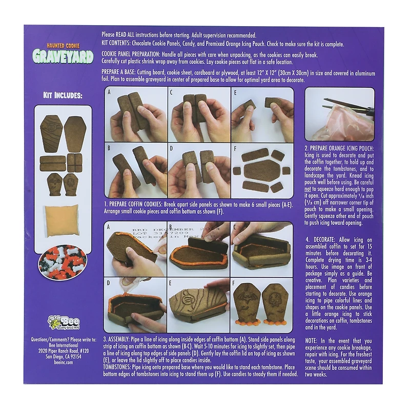 haunted cookie graveyard kit