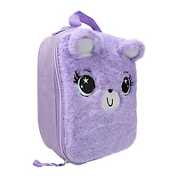 plush animal lunch bag