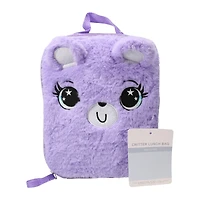 plush animal lunch bag