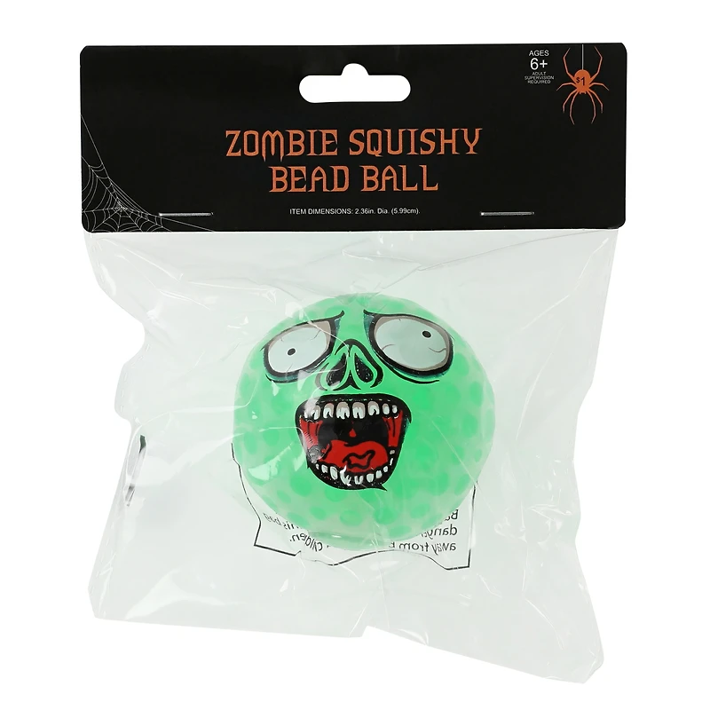 halloween squishy bead ball 2.36in