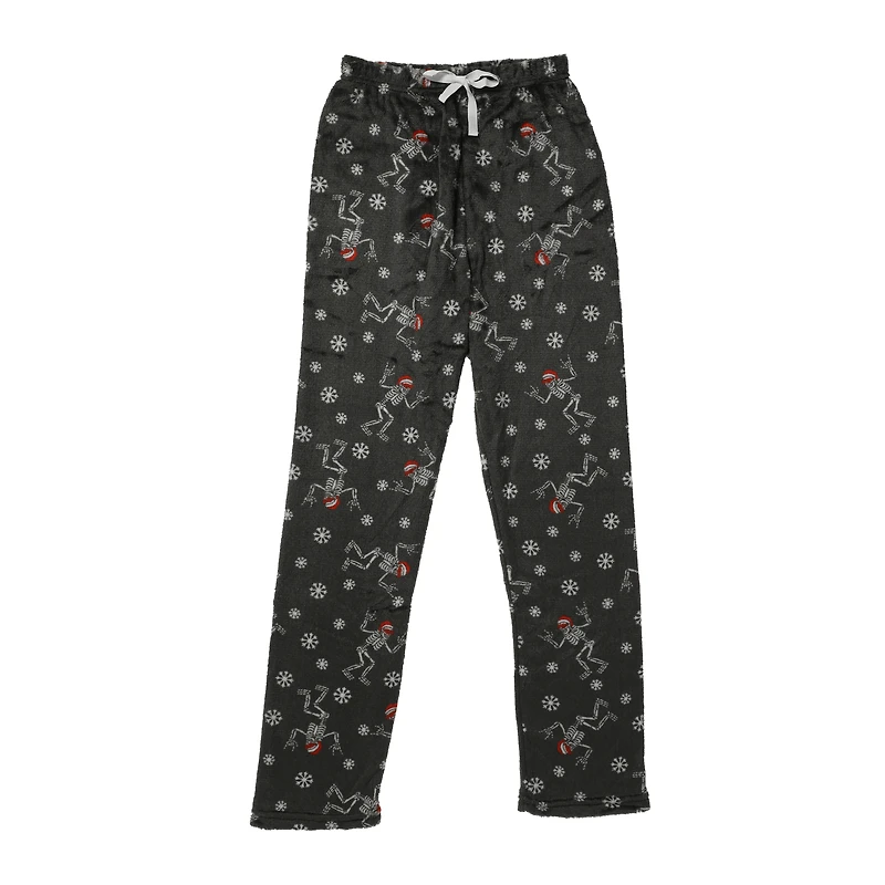 christmas trees & cocoa plush lounge pants