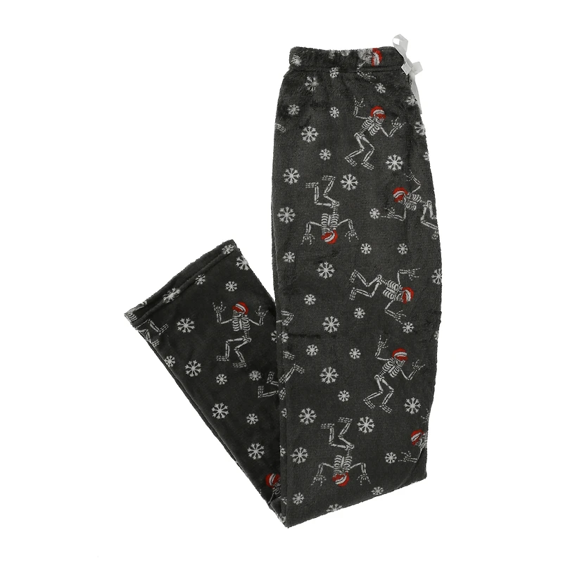 christmas trees & cocoa plush lounge pants