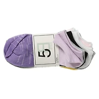 get fashionable feet in these low-cut socks. experience hidden comfort when your shoes are on & style when you kick 'em off!