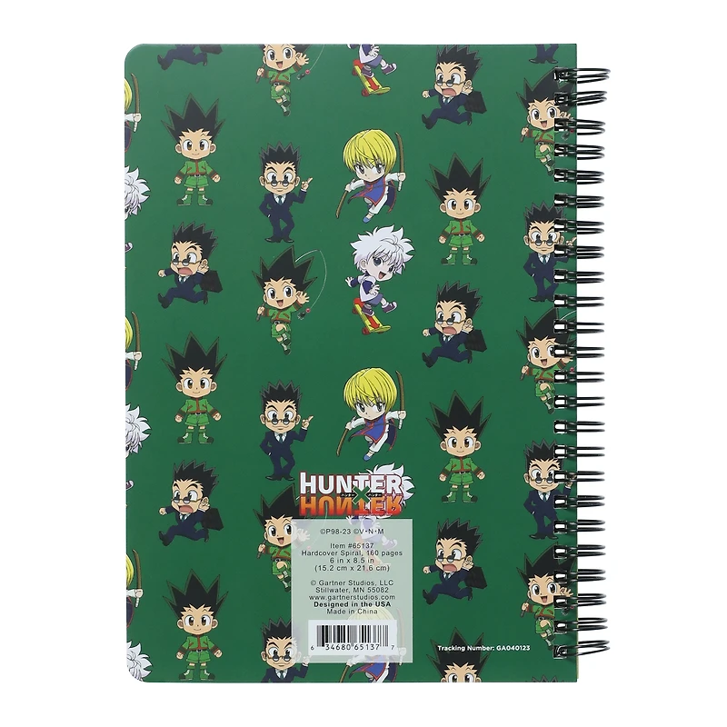 hunter x hunter™ anime notebook 6in 8.5in