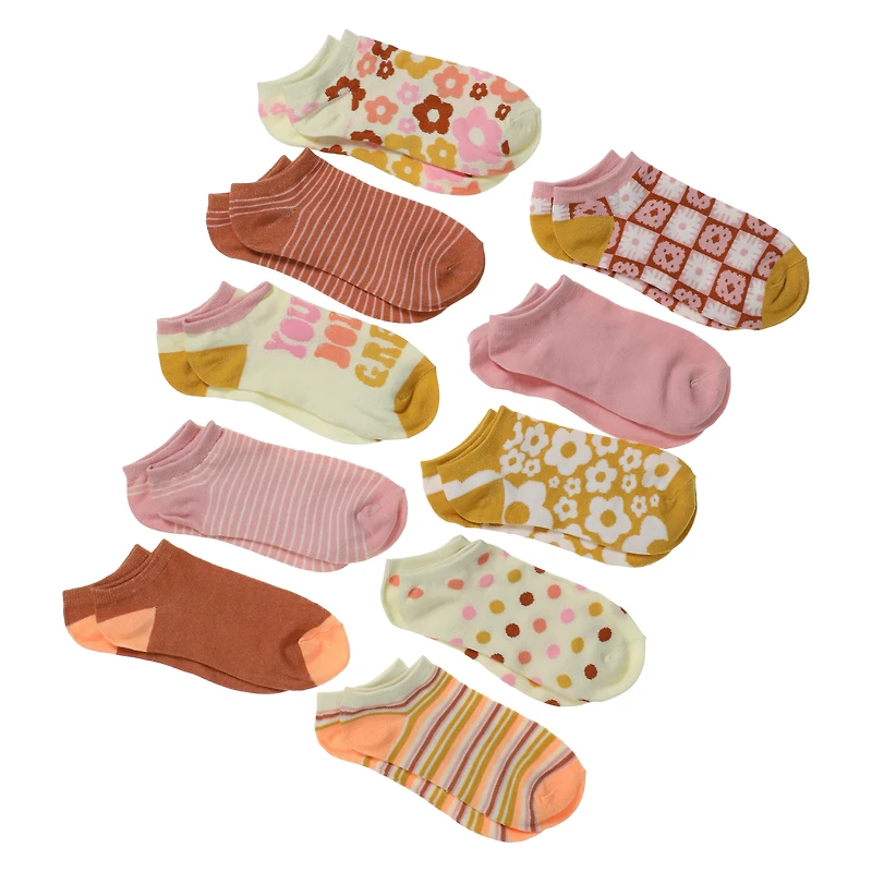 ladies no-show socks 10-pack