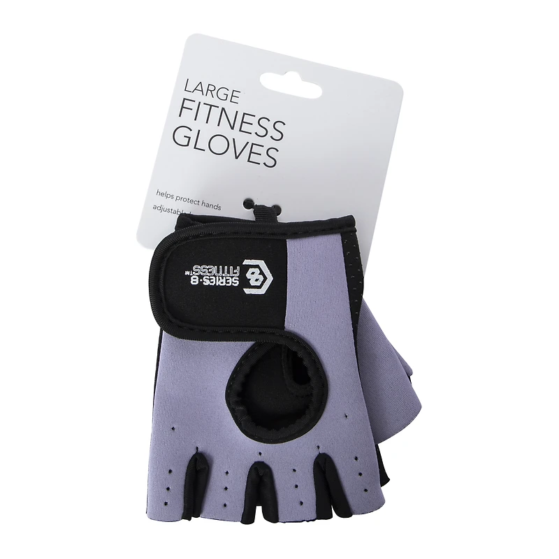 series-8 fitness™ purple fitness gloves