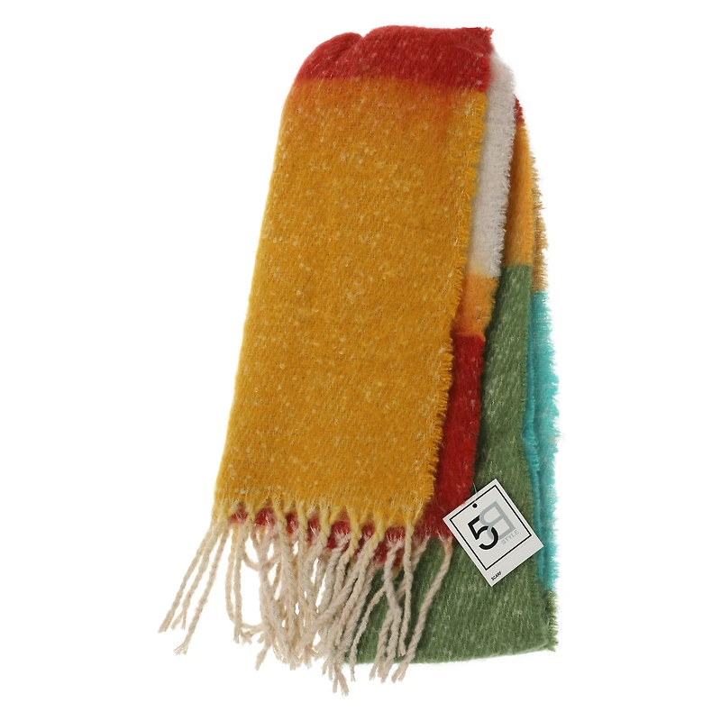 Multi-Color Stripe Scarf