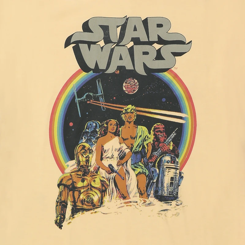 retro Star Wars graphic tee
