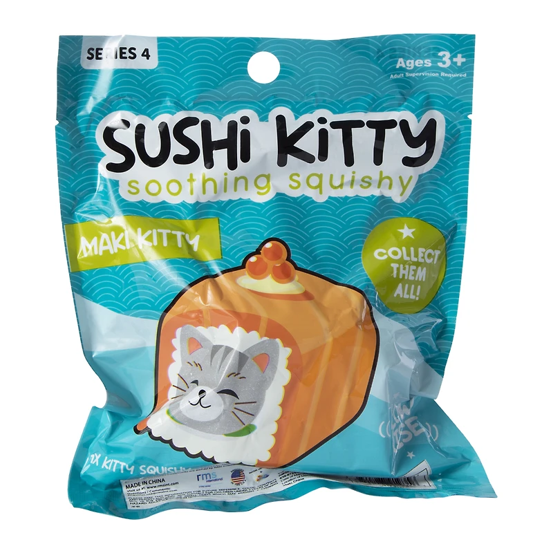 sushi kitty series 4 squishy toy
