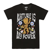 Groot ‘nature is my power’ graphic tee