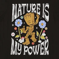 Groot ‘nature is my power’ graphic tee