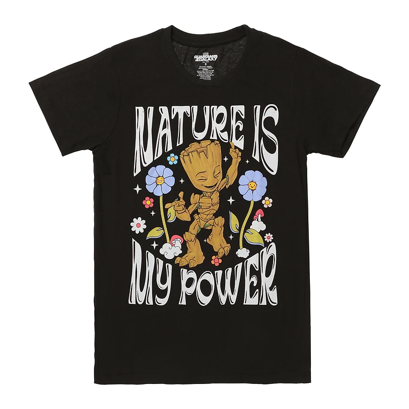 Groot ‘nature is my power’ graphic tee