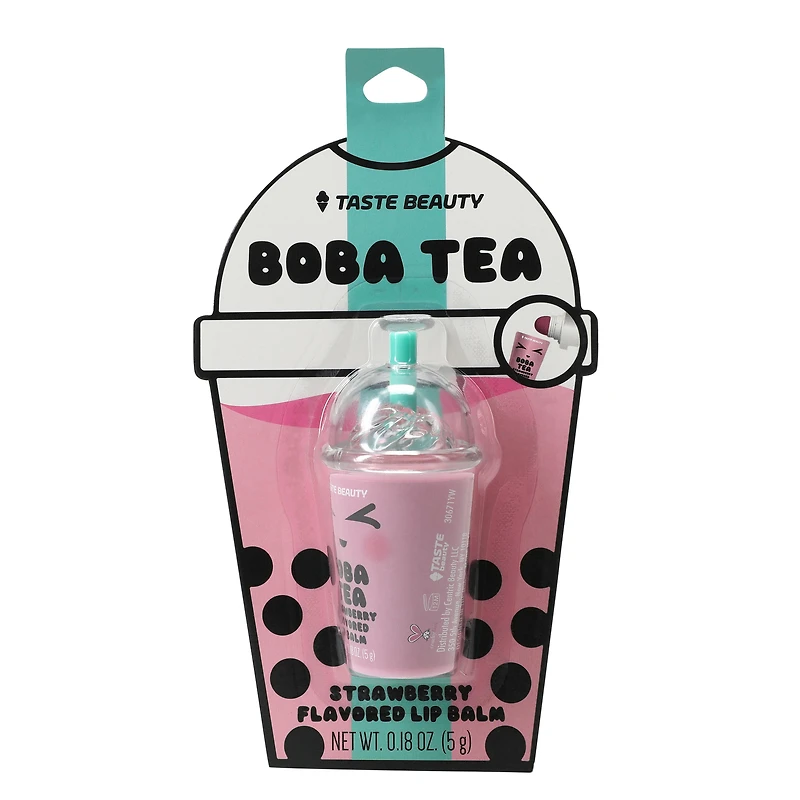 taste beauty® flavored boba tea lip balm 0.18oz